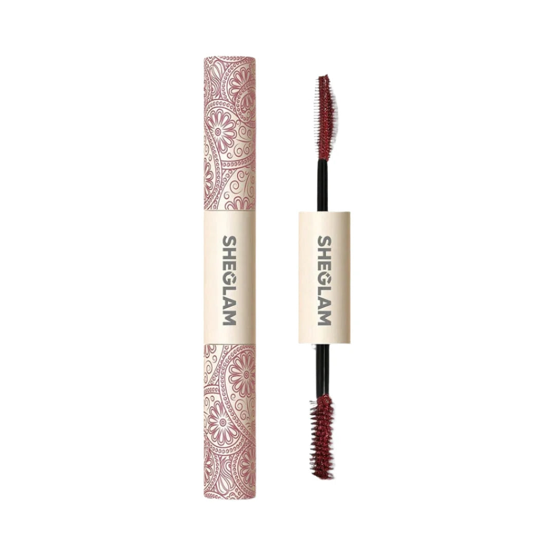 SHEGLAM All-In-One Volume & Length Waterproof Mascara - Brugundy